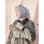 Setelan Qiara Batik Premium - Daily Set - Oneset Wanita Kekinian Celana Kulot LD120 - Gambar 5