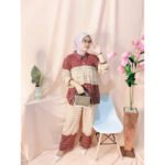 Daily Set Naraya Viral - Setelan Wanita Celana Kulot Busui Frendly LD120 - Gambar 4