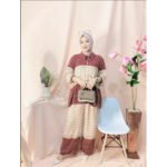 Daily Set Naraya Viral - Setelan Wanita Celana Kulot Busui Frendly LD120 - Gambar 5