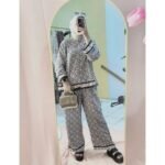 Oneset Suny Setelan Wanita Celana Kulot Rayon Premium Jumblo LD120 - Gambar 7