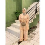 Oneset Kayna Rayon - Setelan Jumbo Celana Panjang Kulot LD125 - LD130 Busui Frendly - Gambar 2
